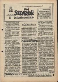 Solidarność Jeleniogórska : 14.04.1981 r., nr 8
