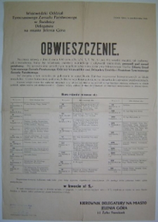 Obwieszczenie w sprawie pobierania na rzecz Skarbu Państwa czynsz&oacute;w komornianych za lokale mieszkalne [Dokument życia społecznego]