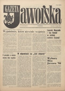Gazeta Jaworska, 1993, nr 19