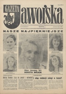 Gazeta Jaworska, 1993, nr 27