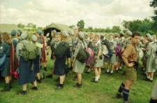 Harcerze : VI Światowe Dni Młodzieży (fot. 2) [Dokument ikonograficzny]