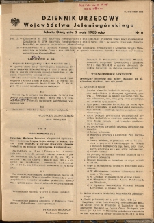 Dziennik Urzędowy Województwa Jeleniogórskiego, 1985, nr 6