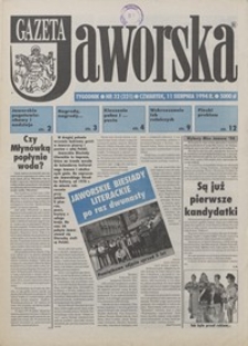 Gazeta Jaworska, 1994, nr 32