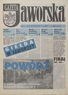 Gazeta Jaworska, 1994, nr 36