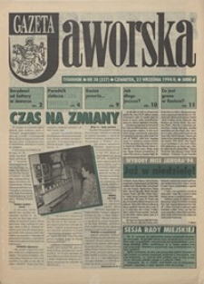 Gazeta Jaworska, 1994, nr 38