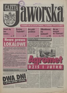 Gazeta Jaworska, 1994, nr 45