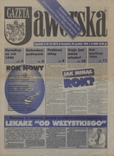 Gazeta Jaworska, 1994, nr 52