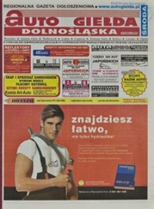 Auto Giełda Dolnośląska : regionalna gazeta ogłoszeniowa, 2006, nr 38 (1427) [31.03]