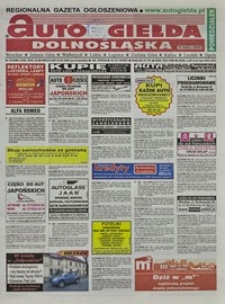 Auto Giełda Dolnośląska : regionalna gazeta ogłoszeniowa, 2006, nr 47 (1436) [24.04]