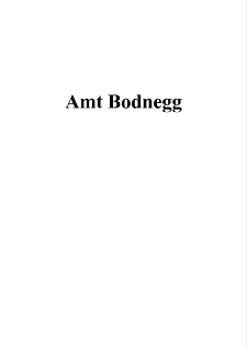 Amt Bodnegg [Dokument elektroniczny]