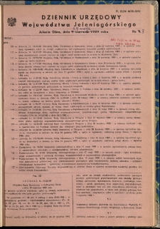 Dziennik Urzędowy Województwa Jeleniogórskiego, 1989, nr 8