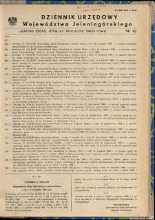 Dziennik Urzędowy Województwa Jeleniogórskiego, 1989, nr 16