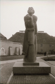 Wilno : pomnik Adama Mickiewicza (fot. 1) [Dokument ikonograficzny]