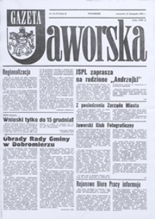 Gazeta Jaworska, 1991, nr 47