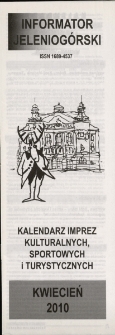Informator Jeleniog&oacute;rski, 2010, kwiecień