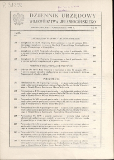 Dziennik Urzędowy Województwa Jeleniogórskiego, 1991, nr 29
