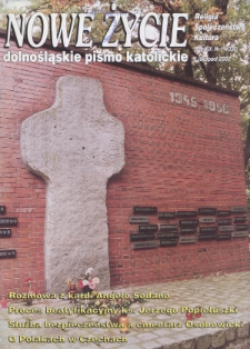Nowe Życie: dolnośląskie pismo katolickie: religia, kultura, społeczeństwo, 2002, nr 11 (338)
