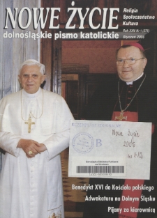 Nowe Życie: dolnośląskie pismo katolickie: religia, kultura, społeczeństwo, 2006, nr 1 (376)