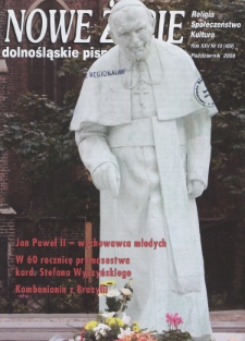 Nowe Życie: dolnośląskie pismo katolickie: religia, kultura, społeczeństwo, 2008, nr 10 (409)