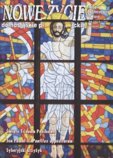 Nowe Życie: dolnośląskie pismo katolickie: religia, kultura, społeczeństwo, 2009, nr 4 (415)