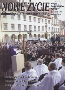 Nowe Życie: dolnośląskie pismo katolickie: religia, kultura, społeczeństwo, 2011, nr 4 (427)
