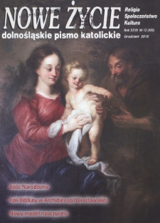 Nowe Życie: dolnośląskie pismo katolickie: religia, kultura, społeczeństwo, 2011, nr 12 (436)