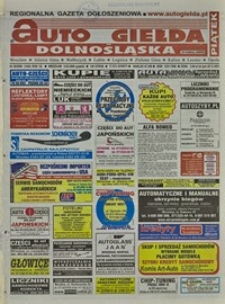 Auto Giełda Dolnośląska : regionalna gazeta ogłoszeniowa, 2006, nr 50 (1439) [5.05]