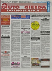 Auto Giełda Dolnośląska : regionalna gazeta ogłoszeniowa, 2006, nr 52 (1441) [10.05]