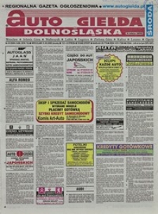 Auto Giełda Dolnośląska : regionalna gazeta ogłoszeniowa, 2006, nr 62 (1451) [2.06]