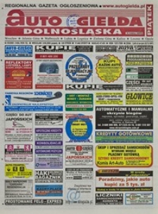 Auto Giełda Dolnośląska : regionalna gazeta ogłoszeniowa, 2006, nr 65 (1454) [9.06]