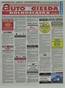 Auto Giełda Dolnośląska : regionalna gazeta ogłoszeniowa, 2006, nr 67 (1456) [14.06]