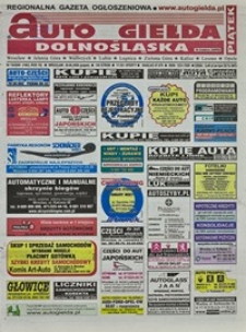 Auto Giełda Dolnośląska : regionalna gazeta ogłoszeniowa, 2006, nr 74 (1463) [30.06]