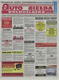 Auto Giełda Dolnośląska : regionalna gazeta ogłoszeniowa, 2006, nr 85 (1474) [26.07]