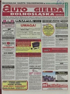 Auto Giełda Dolnośląska : regionalna gazeta ogłoszeniowa, 2006, nr 87 (1476) [31.07]