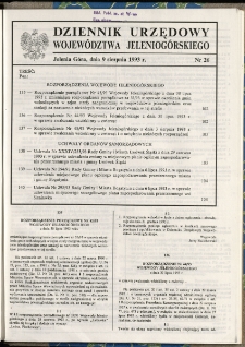 Dziennik Urzędowy Województwa Jeleniogórskiego, 1993, nr 26