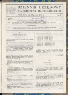 Dziennik Urzędowy Województwa Jeleniogórskiego, 1993, nr 48