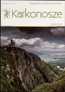 Karkonosze : czasopismo Sudetów Zachodnich, 2018, nr 2 (292)