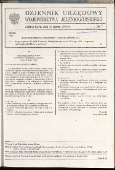Dziennik Urzędowy Województwa Jeleniogórskiego, 1994, nr 7