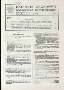 Dziennik Urzędowy Województwa Jeleniogórskiego, 1995, nr 9