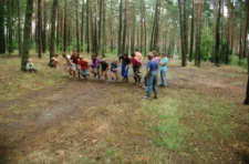 Harcerze : obóz w Gądkach (fot. 1) [Dokument ikonograficzny]