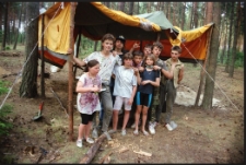 Harcerze : obóz w Gądkach (fot. 7) [Dokument ikonograficzny]