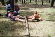 Harcerze : ob&oacute;z w Gądkach (fot. 9) [Dokument ikonograficzny]