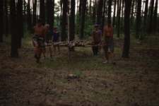 Harcerze : ob&oacute;z w Gądkach (fot. 11) [Dokument ikonograficzny]