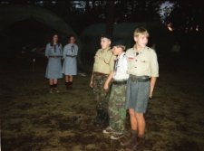 Harcerze : obóz w Kliczkowie (fot. 2) [Dokument ikonograficzny]