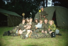 Harcerze : ob&oacute;z w Kliczkowie (fot. 6) [Dokument ikonograficzny]