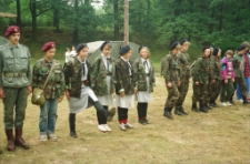 Harcerze : ob&oacute;z w Kliczkowie (fot. 14) [Dokument ikonograficzny]