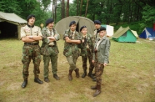 Harcerze : ob&oacute;z w Kliczkowie (fot. 20) [Dokument ikonograficzny]