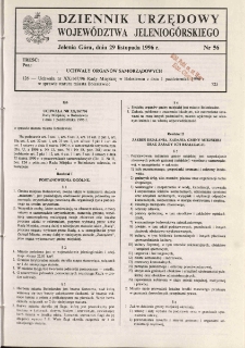 Dziennik Urzędowy Województwa Jeleniogórskiego, 1996, nr 56