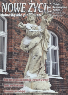 Nowe Życie: dolnośląskie pismo katolickie: religia, kultura, społeczeństwo, 2011, nr 1 (437)