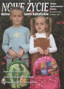 Nowe Życie: dolnośląskie pismo katolickie: religia, kultura, społeczeństwo, 2011, nr 9 (445)